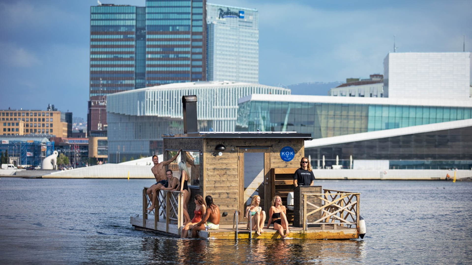 KOK Oslo – De drijvende sauna